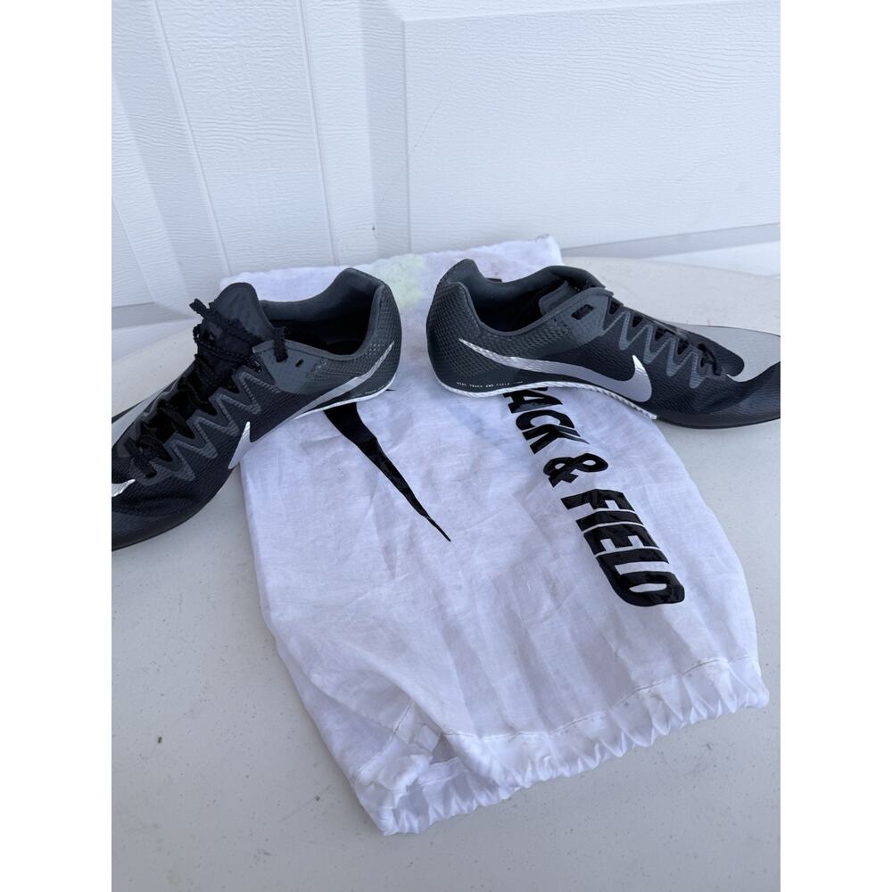 Nike Track And Field Shoes Black/Silver W/White Nike Travel Bag FZ9663